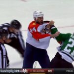 Erik Gudbranson vs Antoine Roussel Oct 24, 2015