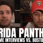 Alex Lyon Praises Boston Bruins After Florida Ties Series 1-1: "There So Dangerous All The Time"