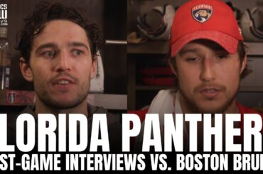 Alex Lyon Praises Boston Bruins After Florida Ties Series 1-1: "There So Dangerous All The Time"