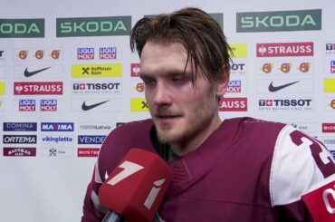 Rūdolfs Balcers pēc uzvaras pār Norvēģiju | Hokejs