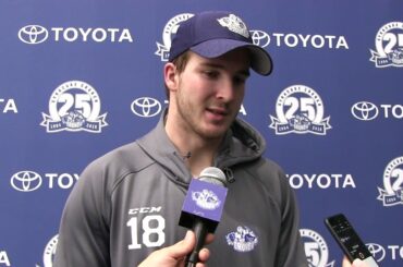 2018 11 06 Taylor Raddysh Practice