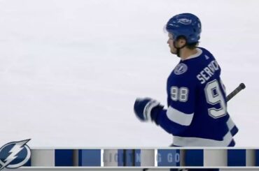 Mikhail Sergachev's weird shot goal vs Coyotes (31 dec 2022)