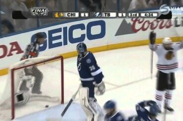Tampa Bay Lightning - Chicago Blackhawks 1-2 Game 1 Finals (Antti Mäkinen selostaa)