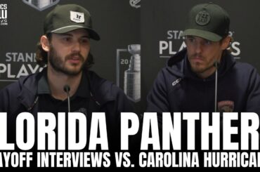 Nick Cousins & Josh Mahura React to Sergei Bobrovsky Greatness, Florida Taking 2-0 Lead vs. Carolina