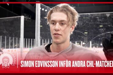 Simon Edvinsson med tankarna inför ZSC Lions Zürich