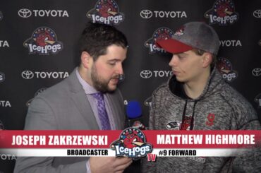 IceHogs Preview - Matthew Highmore - 2/2/18