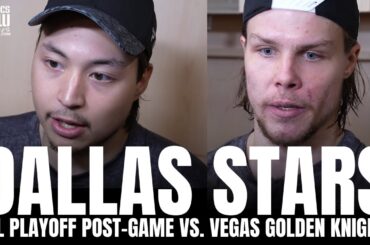 Jason Robertson & Miro Heiskanen Respond to Vegas Golden Knights Taking a 2-0 Lead vs. Dallas Stars