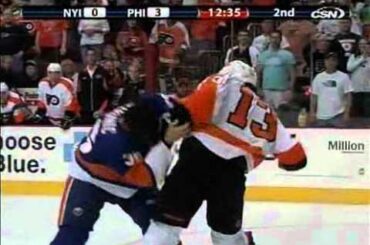 Travis Hamonic vs Daniel Carcillo