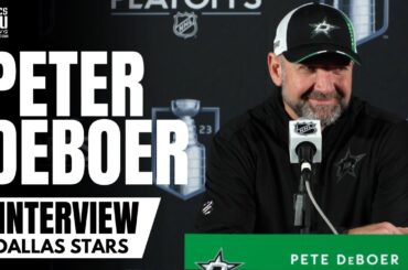 Pete DeBoer talks Importance of Dallas Stars Game 3 vs. Golden Knights & Stars Overtime Struggles