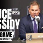 Bruce Cassidy Reacts to Vegas Golden Knights Taking a 2-0 Lead vs. Dallas Stars in WCF | Post-Game