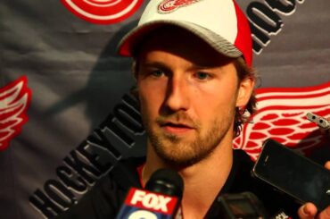 2014 Training Camp - Day One - Darren Helm