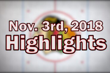 Nov. 3rd, 2018 Highlights