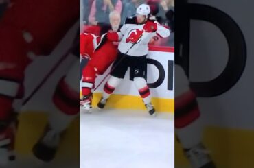 #6 John Marino Takes a puck to his nose.  Ouch!