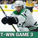 What is the Level of Concern for the Dallas Stars Heading into Game 3 of the WCF? (with Josh Clark)