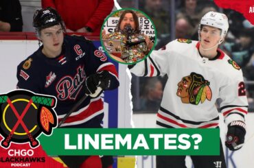 Should Connor Bedard and Lukas Reichel be Centers or Linemates?