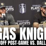Jonathan Marchessault & Chandler Stephenson React to Vegas Knights Taking a 2-0 Lead vs. Dallas