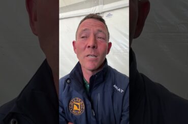 Austin O'Connor after Badminton Horse Trials