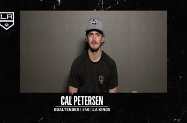 Postgame Cal Petersen - 02-24-21