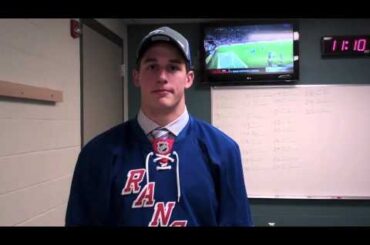 2012 NHL Draft Day Reactions with Brady Skjei of the New York Rangers