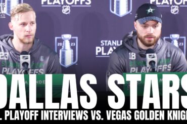 Max Domi & Esa Lindell React to Dallas Stars vs. Vegas Golden Knights Series, Let Down of Game 2