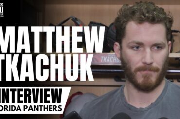Matthew Tkachuk talks Florida "Buzz Is Real" Fan Support & Miami Heat/Florida Panthers Success
