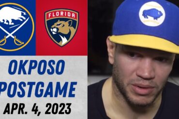 Kyle Okposo Postgame Interview vs Florida Panthers (4/4/2023)