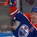 Klim Kostin assists on McDavid's goal vs Leafs (1 mar 2023)