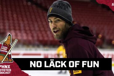 Former NHL'er and current Sun Devils volunteer coach Eddie Läck talks goaltending, ASU, real estate