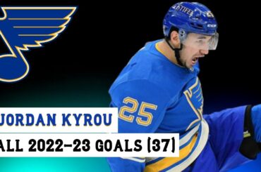Jordan Kyrou (#25) All 37 Goals of the 2022-23 NHL Season