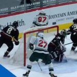 Kirill Kaprizov Sends No-look Pass Through Nick Schmaltz’s Legs On Wild Goal