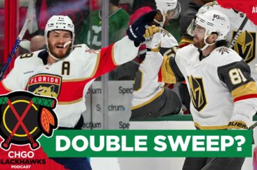 DOUBLE SWEEP? Florida Panthers & Vegas Golden Knights in command | CHGO Blackhawks Podcast