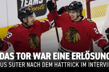 Pius Suter über seinen Dreierpack gegen die Red Wings