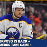 Kyle Okposo re-signs + Amerks take Game 1 in Hershey