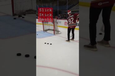 Slick Stick Skills; Kolyachonok Showing Off at Holiday Party