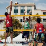 Alfieri/Sacripanti (ITA) - Peter/Hernan (VEN) | 2022 VW Beach Pro Tour Futures | Montpellier