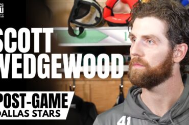 Scott Wedgewood Reacts to Having to Replace Jake Oettinger in Dallas Stars vs. Golden Knights WCF