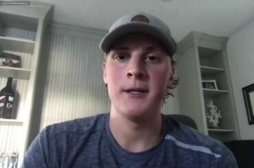 Point de presse de Cayden Primeau