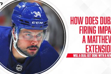 Did Dubas' firing impact the chances Matthews signs an extension this offseason?