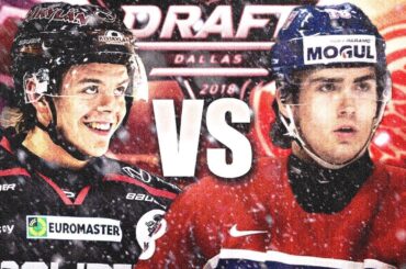 JESPERI KOTKANIEMI VS FILIP ZADINA (Montreal Canadiens Top Prospects VS Detroit Red Wings: NHL 2019)