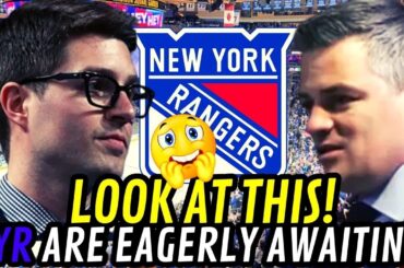 🛑 TODAY'S LATEST NEWS FROM THE NEW YORK RANGERS! LOOK AT THIS! NYR ARE EAGERLY AWAITING! NHL!