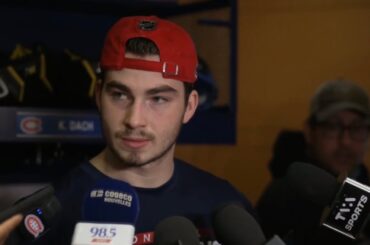 Kirby Dach on coming back from injury