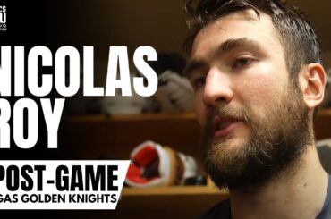 Nicolas Roy Responds to Jamie Benn Crosscheck on Mark Stone: "We Wanted To Make Them Pay"