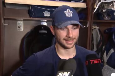 Michael Bunting on Matthew Tkachuk getting under people’s skin