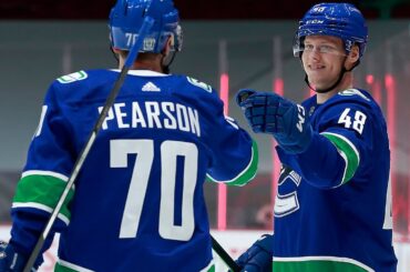 Olli Juolevi Scores First NHL Goal vs Senators (Jan. 25, 2021)