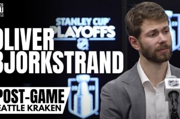 Oliver Bjorkstrand Reacts to Seattle Kraken Series Win vs. Colorado & Performance vs. MacKinnon