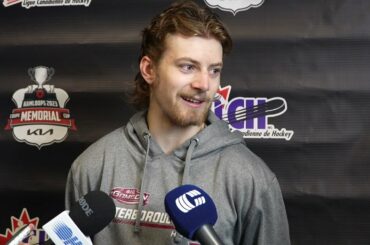May 25/23 Memorial Cup Media Availability – Brennan Othmann