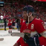 Handshake line after Panthers complete sweep of Hurricanes in Eastern Conference Final | NHL on ESPN