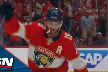 Panthers' Matthew Tkachuk Tucks Puck Five-Hole To Continue Point Streak vs. Hurricanes