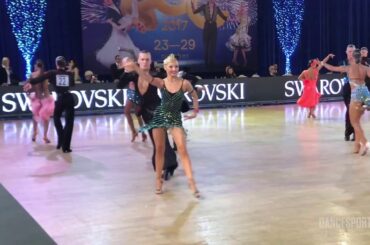 Daniil Pisankin - Arina Marukhina, RUS, 1/16 Samba