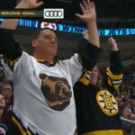 Dmitry Orlov gets an assist on Zacha's goal vs Jets (16 mar 2023)